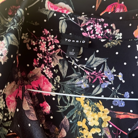 Multi print Tea Length Studio dress from torrid - Picture 4 of 5